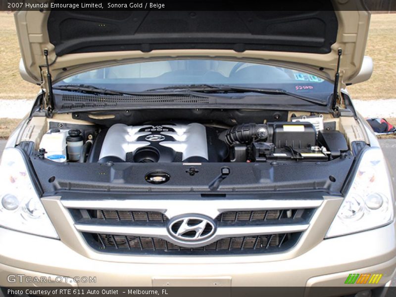 Sonora Gold / Beige 2007 Hyundai Entourage Limited