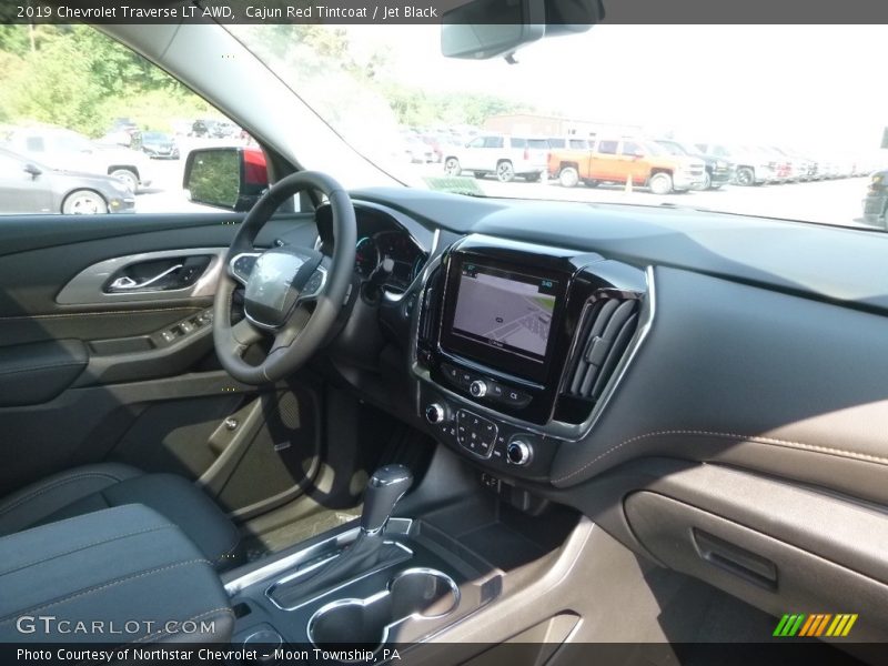 Cajun Red Tintcoat / Jet Black 2019 Chevrolet Traverse LT AWD