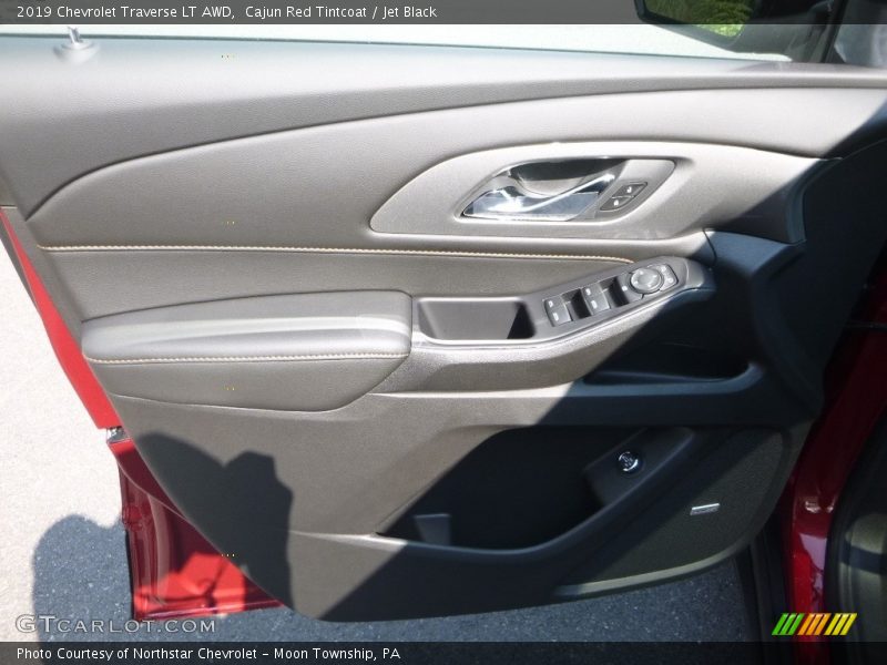 Cajun Red Tintcoat / Jet Black 2019 Chevrolet Traverse LT AWD