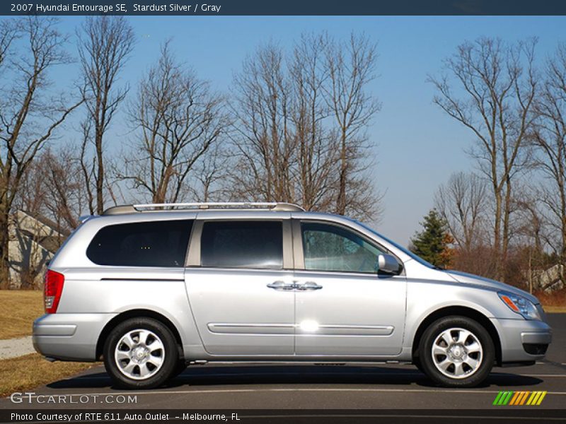 Stardust Silver / Gray 2007 Hyundai Entourage SE