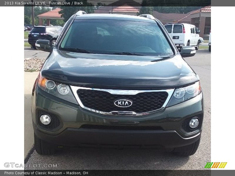 Tuscan Olive / Black 2013 Kia Sorento LX V6