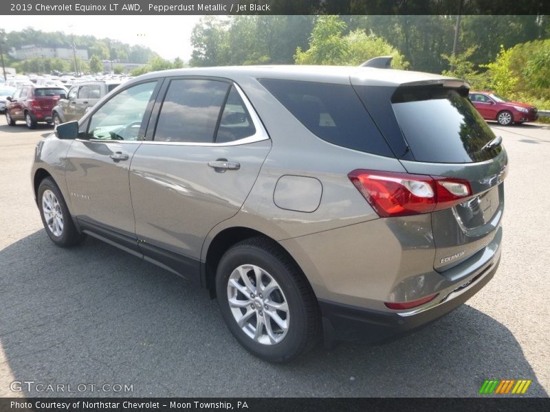 Pepperdust Metallic / Jet Black 2019 Chevrolet Equinox LT AWD