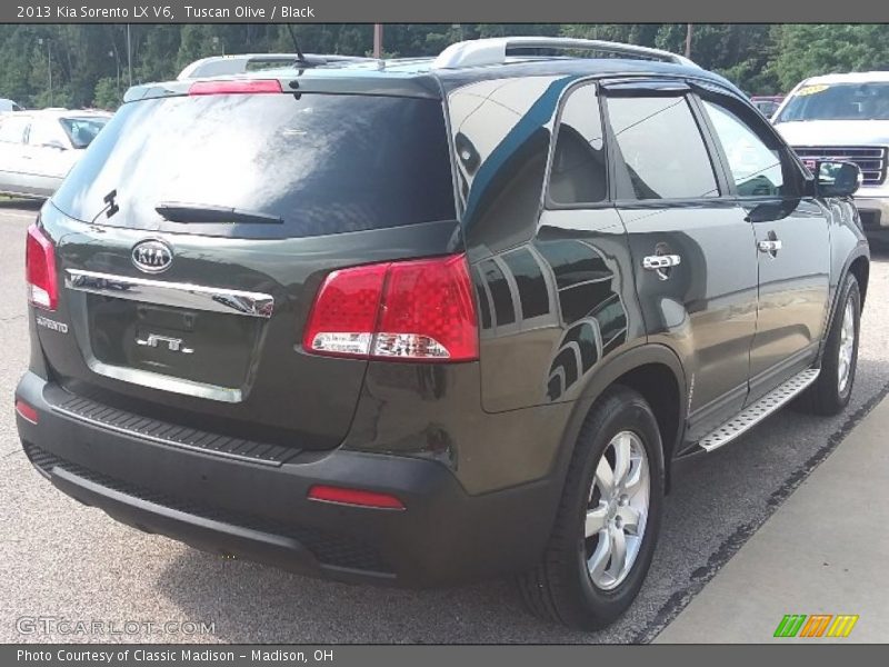 Tuscan Olive / Black 2013 Kia Sorento LX V6