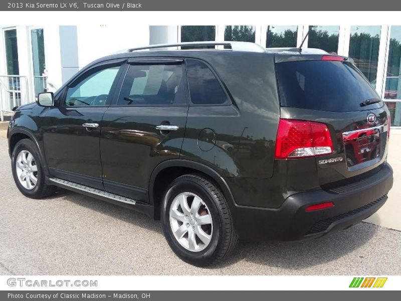 Tuscan Olive / Black 2013 Kia Sorento LX V6