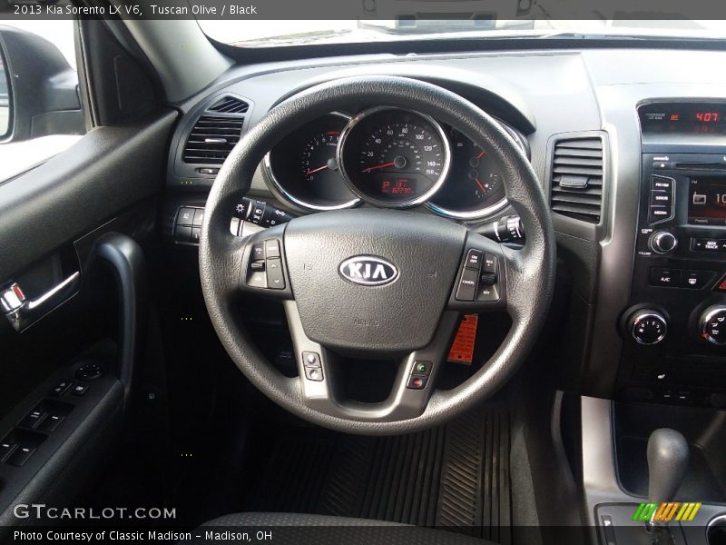 Tuscan Olive / Black 2013 Kia Sorento LX V6