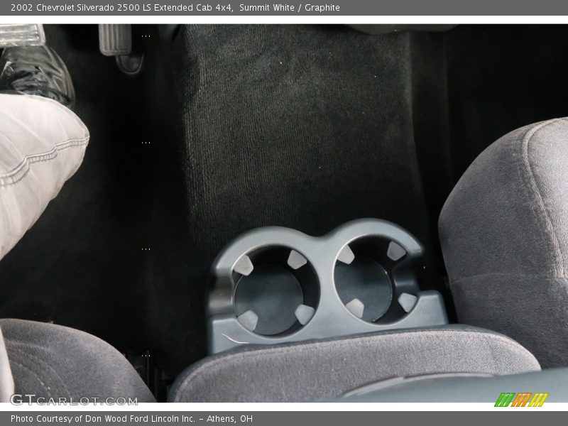 Summit White / Graphite 2002 Chevrolet Silverado 2500 LS Extended Cab 4x4