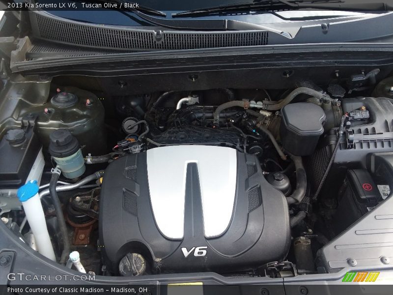 Tuscan Olive / Black 2013 Kia Sorento LX V6