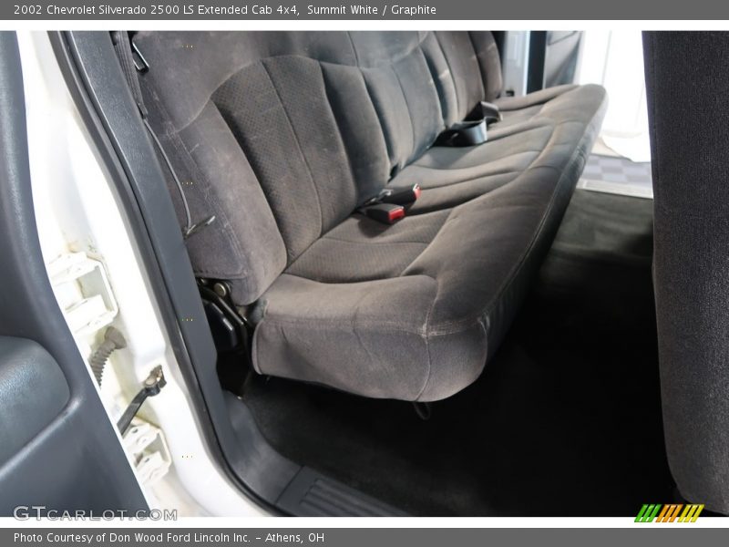 Summit White / Graphite 2002 Chevrolet Silverado 2500 LS Extended Cab 4x4