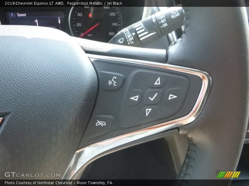Pepperdust Metallic / Jet Black 2019 Chevrolet Equinox LT AWD