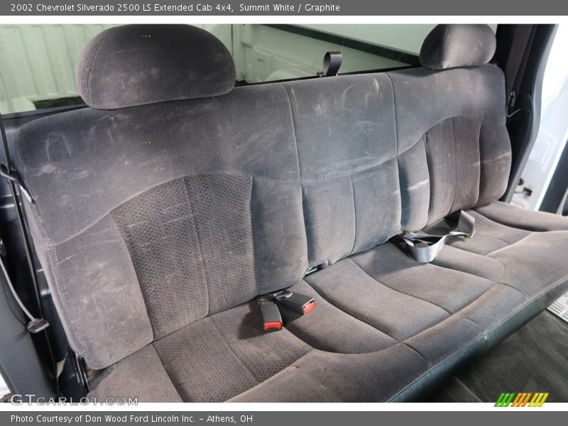 Summit White / Graphite 2002 Chevrolet Silverado 2500 LS Extended Cab 4x4