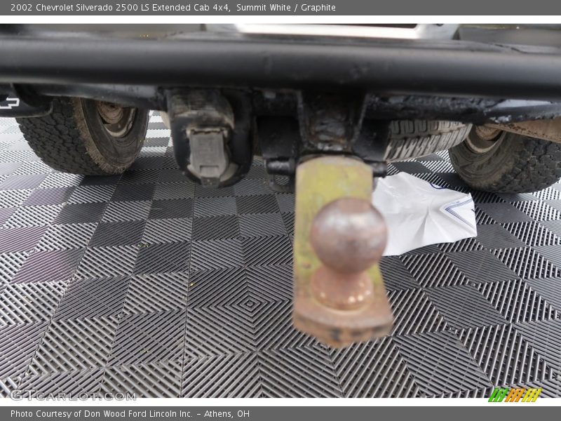 Summit White / Graphite 2002 Chevrolet Silverado 2500 LS Extended Cab 4x4