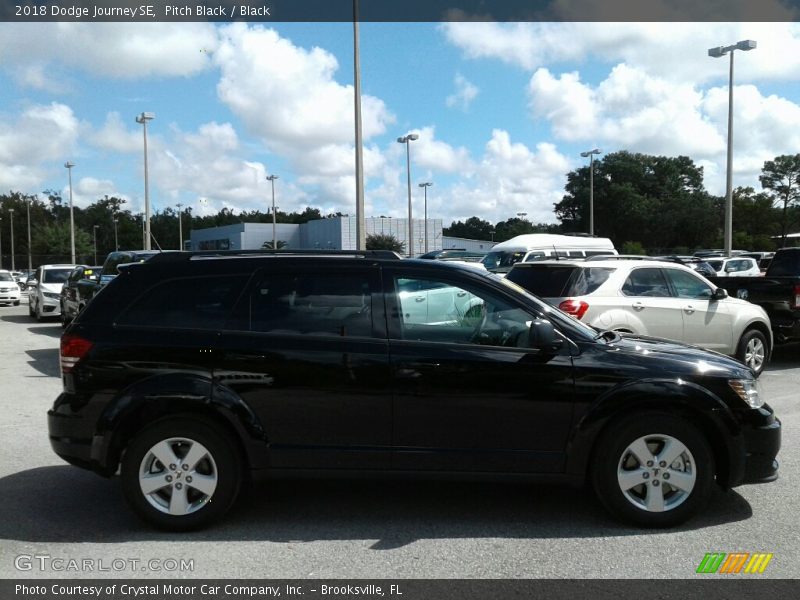 Pitch Black / Black 2018 Dodge Journey SE