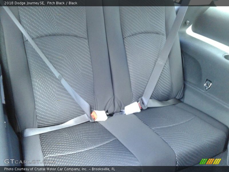 Pitch Black / Black 2018 Dodge Journey SE