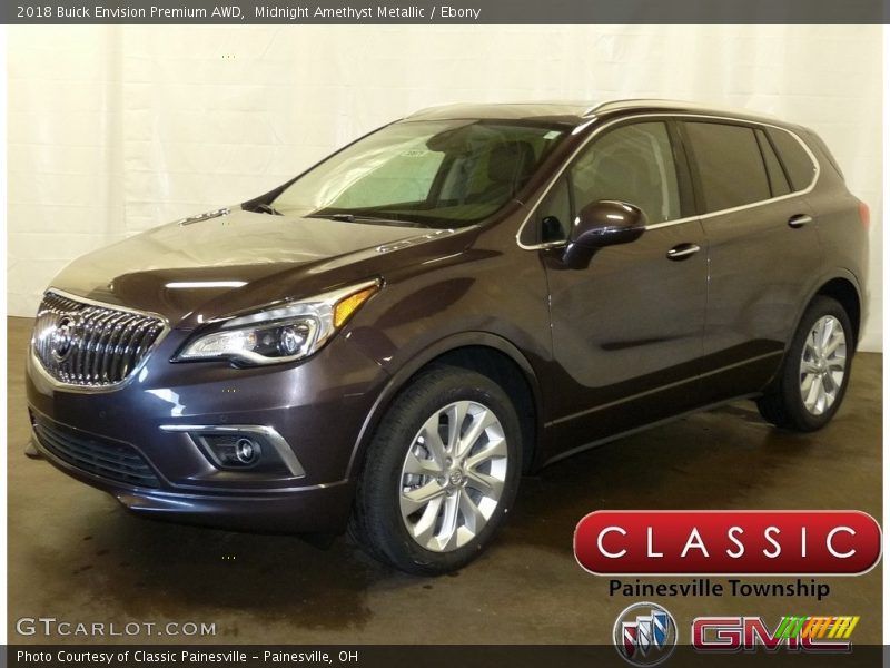 Midnight Amethyst Metallic / Ebony 2018 Buick Envision Premium AWD