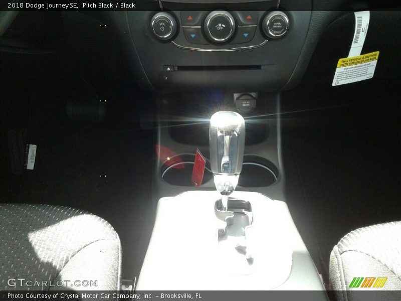 Pitch Black / Black 2018 Dodge Journey SE