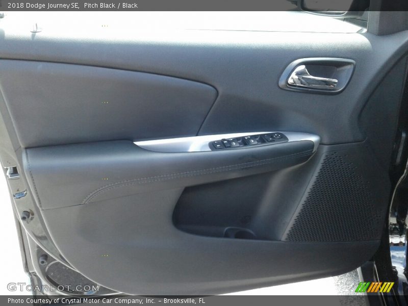 Pitch Black / Black 2018 Dodge Journey SE