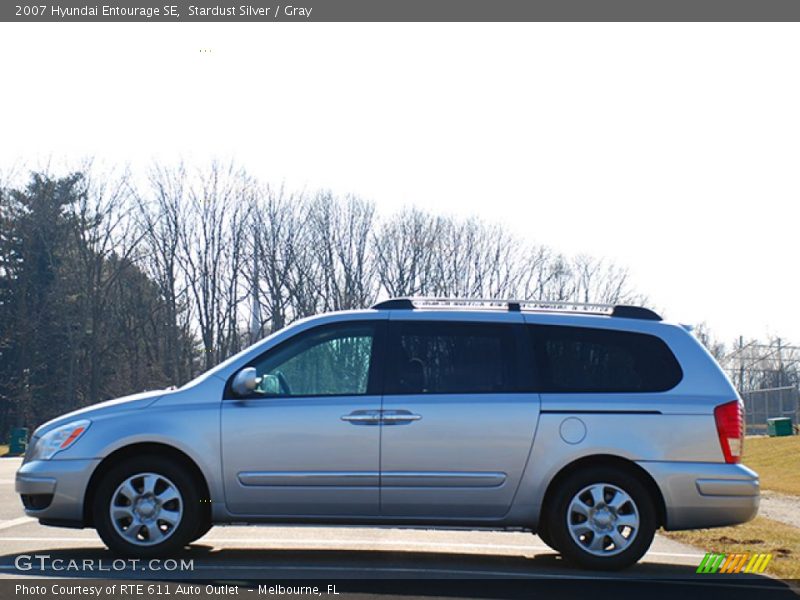 Stardust Silver / Gray 2007 Hyundai Entourage SE