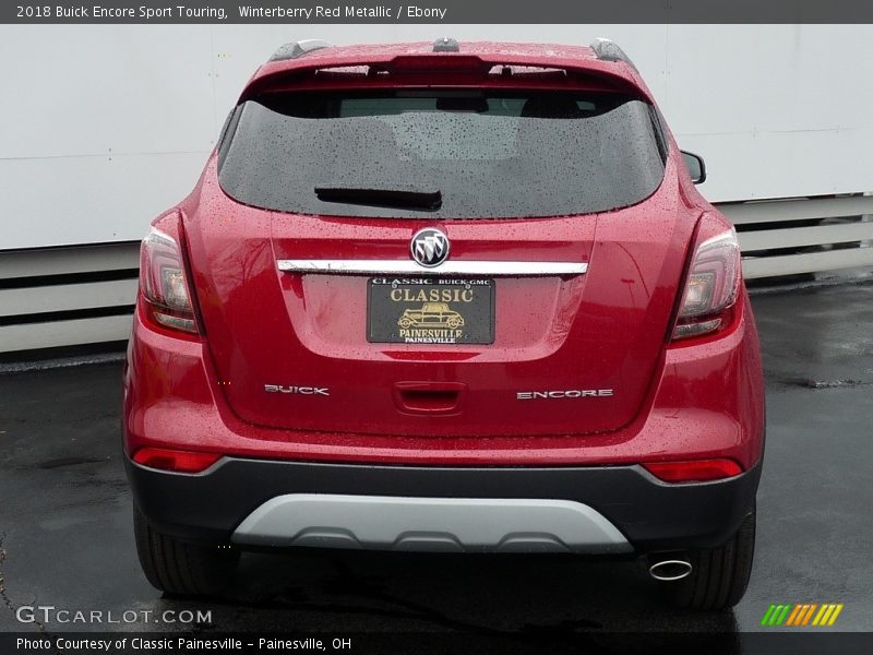 Winterberry Red Metallic / Ebony 2018 Buick Encore Sport Touring