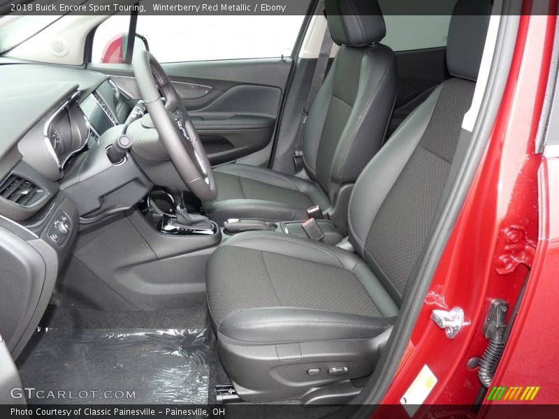 Winterberry Red Metallic / Ebony 2018 Buick Encore Sport Touring