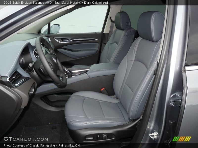 Satin Steel Metallic / Dark Galvanized 2018 Buick Enclave Essence AWD