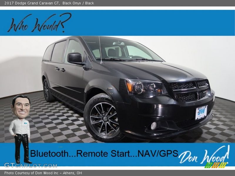 Black Onyx / Black 2017 Dodge Grand Caravan GT