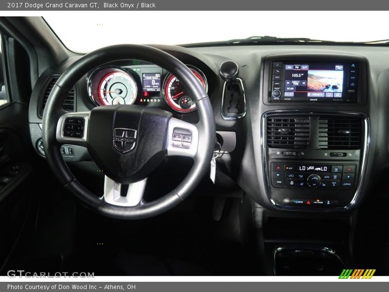 Black Onyx / Black 2017 Dodge Grand Caravan GT