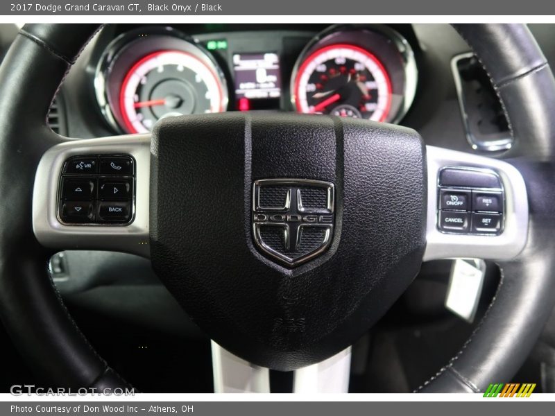 Black Onyx / Black 2017 Dodge Grand Caravan GT
