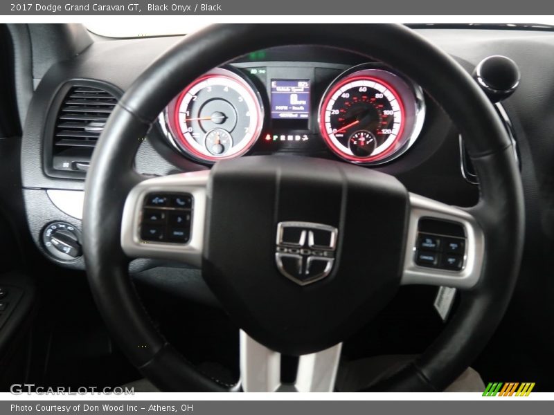 Black Onyx / Black 2017 Dodge Grand Caravan GT