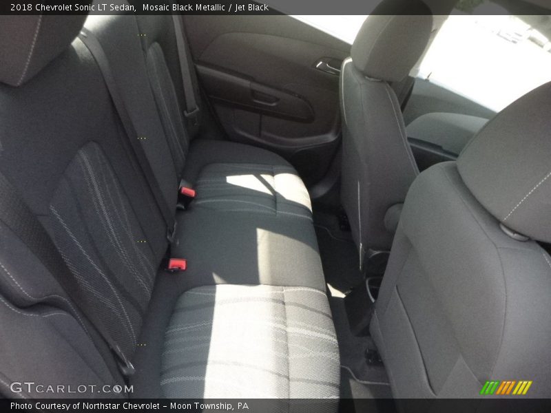 Mosaic Black Metallic / Jet Black 2018 Chevrolet Sonic LT Sedan