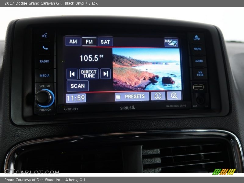 Black Onyx / Black 2017 Dodge Grand Caravan GT