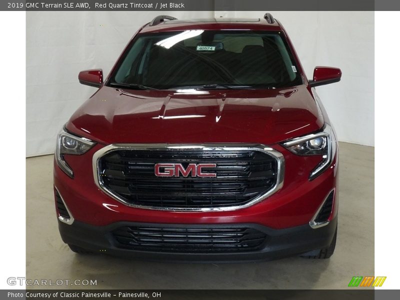 Red Quartz Tintcoat / Jet Black 2019 GMC Terrain SLE AWD
