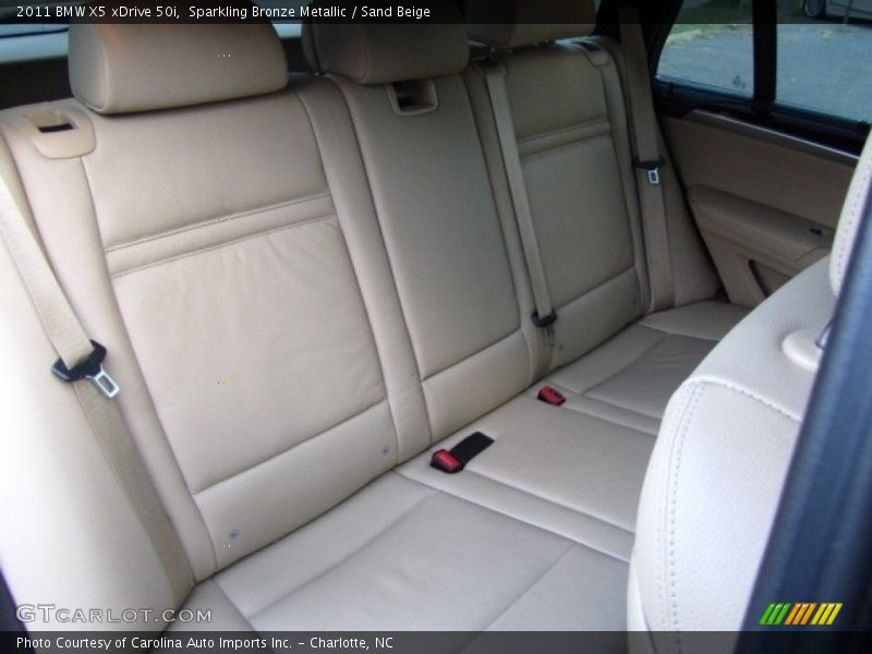 Sparkling Bronze Metallic / Sand Beige 2011 BMW X5 xDrive 50i