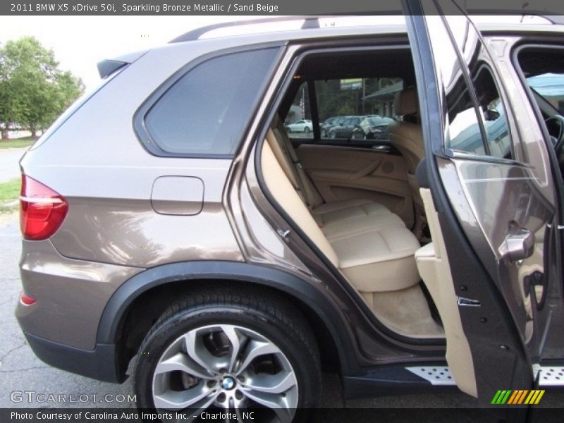 Sparkling Bronze Metallic / Sand Beige 2011 BMW X5 xDrive 50i