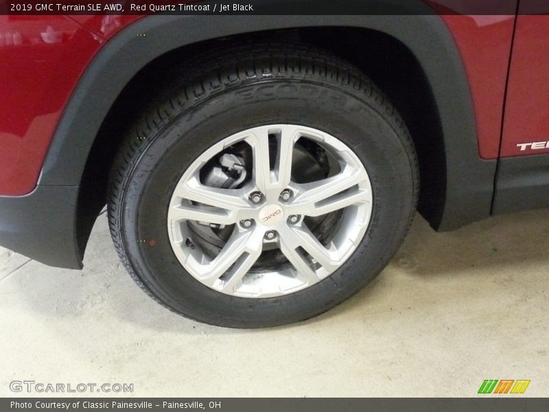 Red Quartz Tintcoat / Jet Black 2019 GMC Terrain SLE AWD