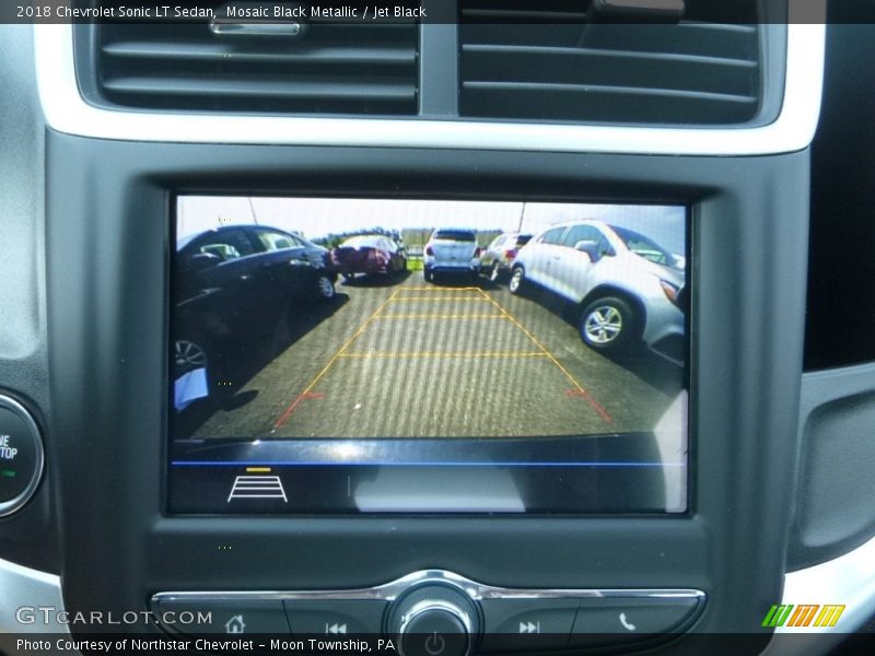 Mosaic Black Metallic / Jet Black 2018 Chevrolet Sonic LT Sedan