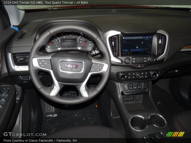Red Quartz Tintcoat / Jet Black 2019 GMC Terrain SLE AWD