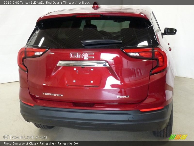 Red Quartz Tintcoat / Jet Black 2019 GMC Terrain SLE AWD