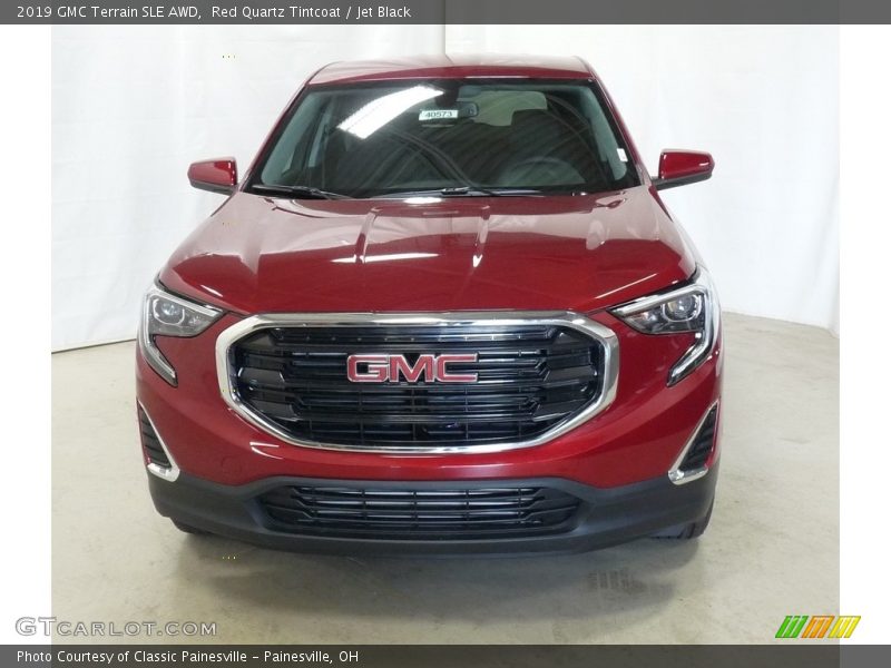 Red Quartz Tintcoat / Jet Black 2019 GMC Terrain SLE AWD