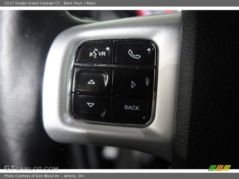 Black Onyx / Black 2017 Dodge Grand Caravan GT