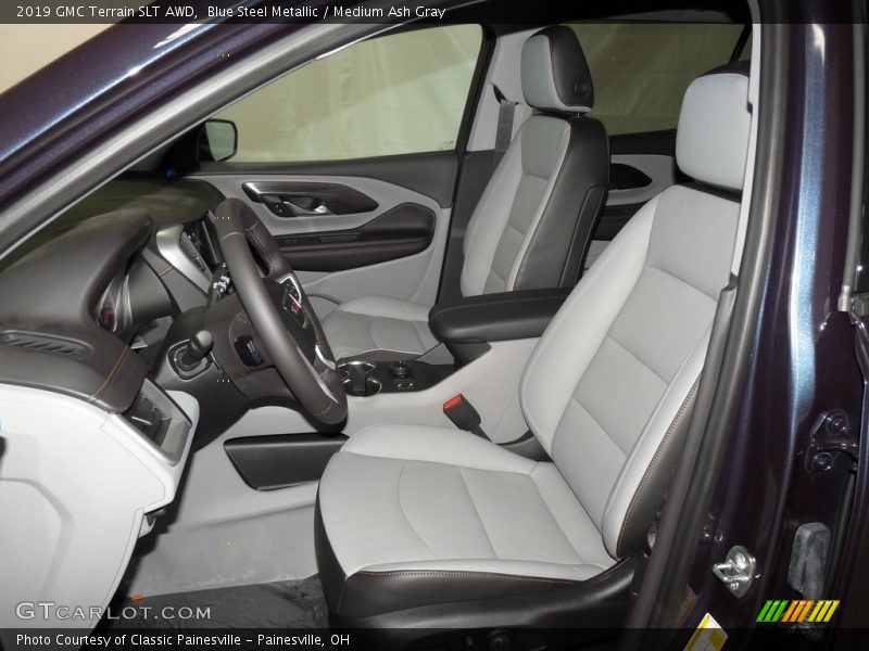 Blue Steel Metallic / Medium Ash Gray 2019 GMC Terrain SLT AWD
