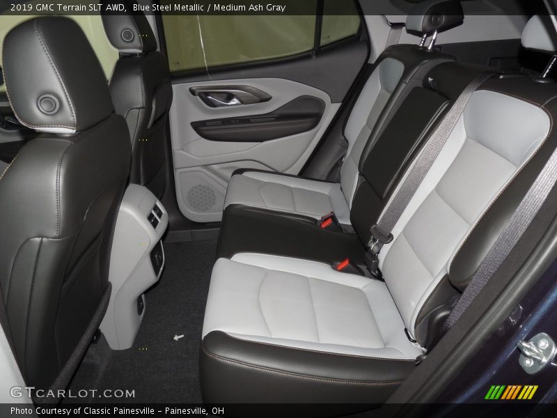 Blue Steel Metallic / Medium Ash Gray 2019 GMC Terrain SLT AWD