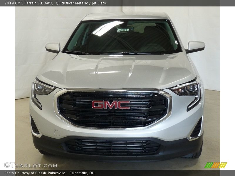 Quicksilver Metallic / Jet Black 2019 GMC Terrain SLE AWD
