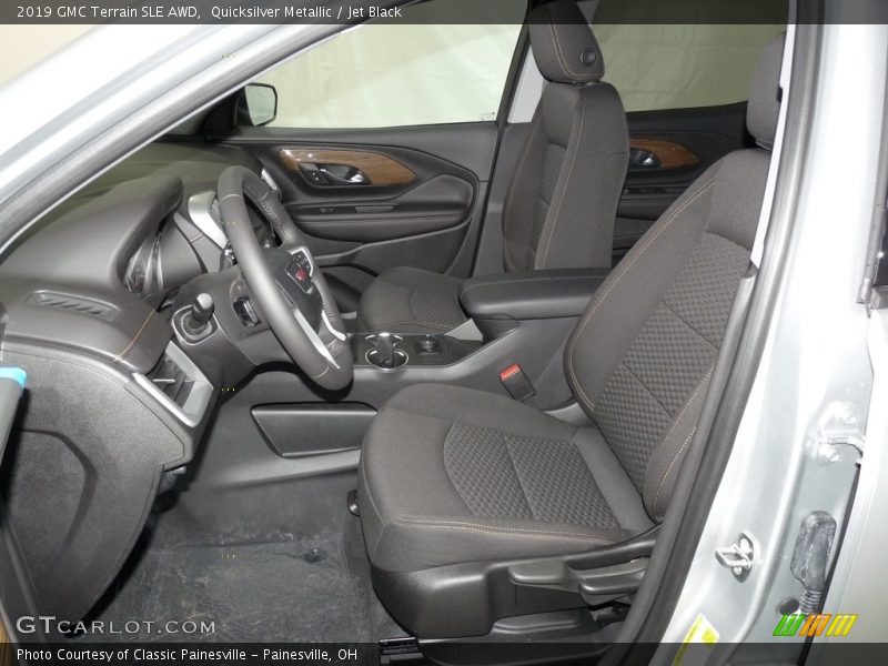 Quicksilver Metallic / Jet Black 2019 GMC Terrain SLE AWD