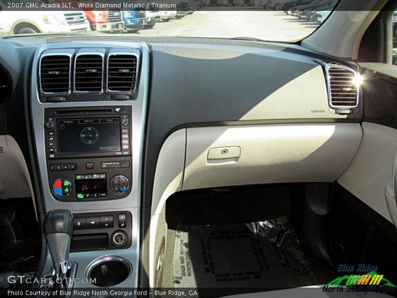 White Diamond Metallic / Titanium 2007 GMC Acadia SLT