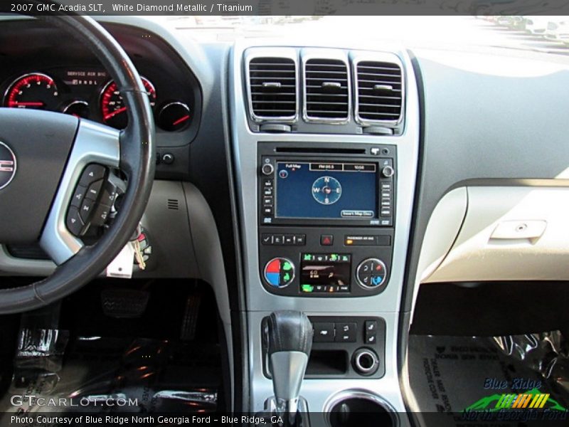 White Diamond Metallic / Titanium 2007 GMC Acadia SLT