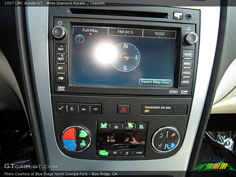 White Diamond Metallic / Titanium 2007 GMC Acadia SLT