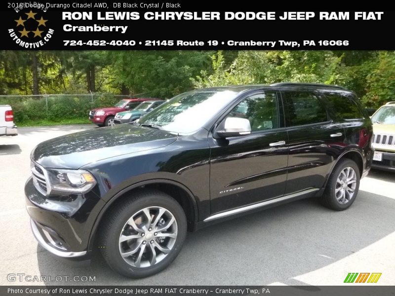 DB Black Crystal / Black 2018 Dodge Durango Citadel AWD