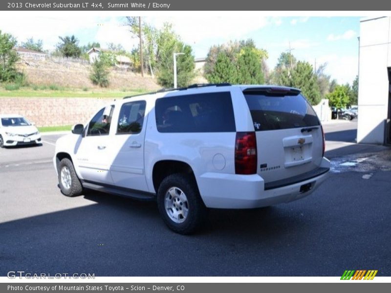 Summit White / Ebony 2013 Chevrolet Suburban LT 4x4