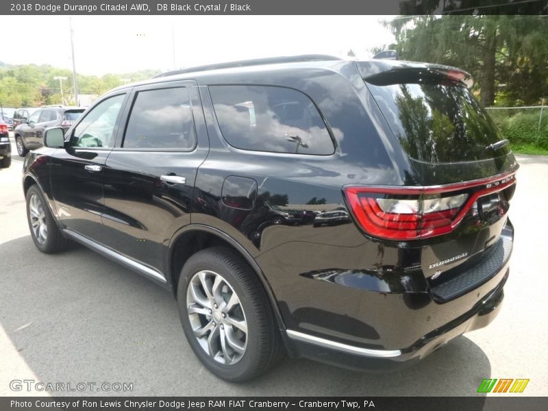 DB Black Crystal / Black 2018 Dodge Durango Citadel AWD