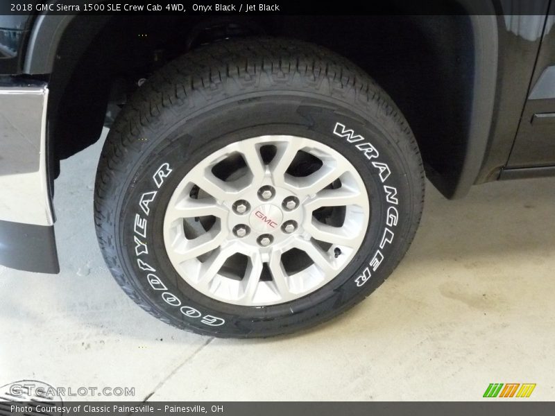 Onyx Black / Jet Black 2018 GMC Sierra 1500 SLE Crew Cab 4WD